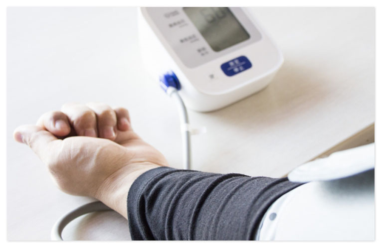 血圧脈拍の測定